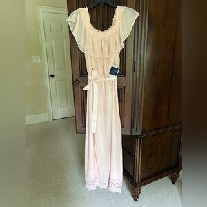 v neck light blue dress Kavari Navy Sky Midi Dress main image 1